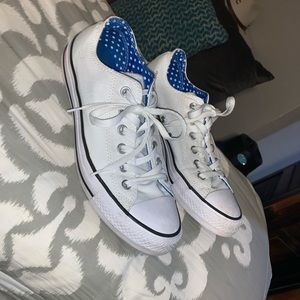 White Converse WORN ONCE